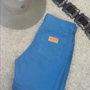 Sky Blue Wrangler Jeans
